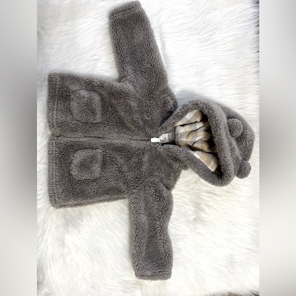 Carter zip up hoodie jacket 9 months